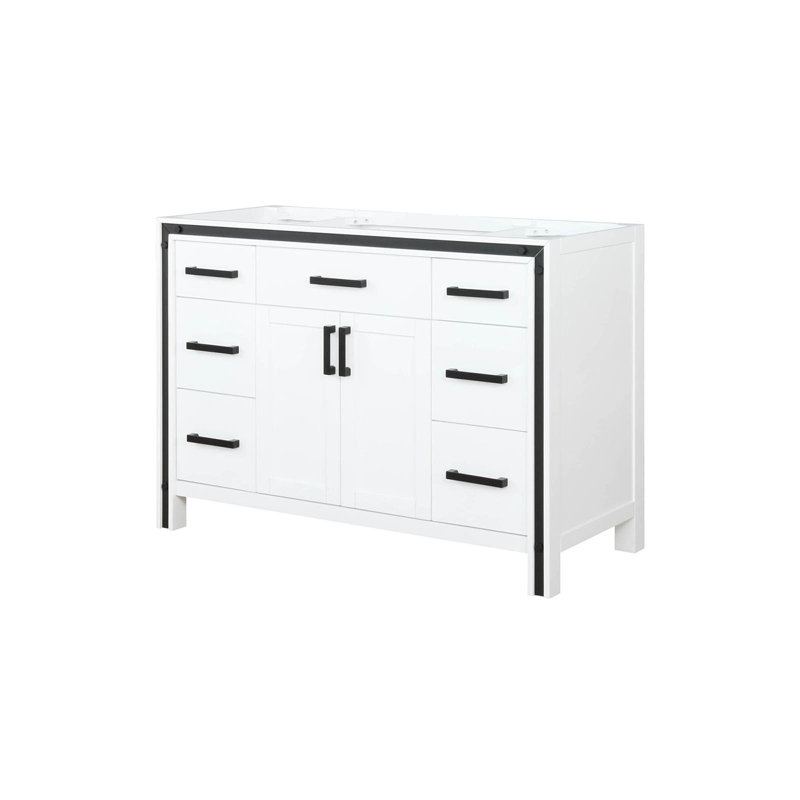 Meuble-lavabo l 48 po x P 22 po, Blanc