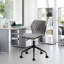 Ebern Designs Linen Office Chair