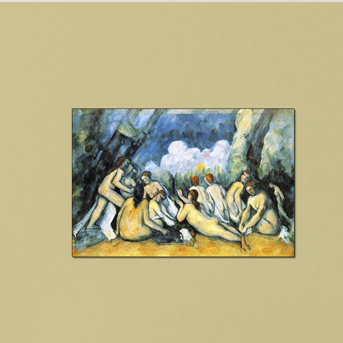 Paul Cezanne - Wrapped Canvas Painting, 60cm H x 90cm W x 1.8cm D