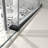 Frameless One Fixed And One Shifted Shower Door,70Mm 304 Stainless Steel Large Pulleys With Adjustable Soft Closing Function,With Nano Easy Cleaning,Stick Explosion-Proof Menbrance