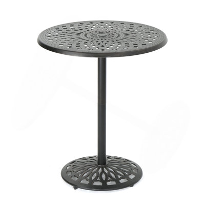 Cast Aluminium 35'' ROUND BAR TABLE