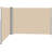 276" x 71''Retractable Side Awning, Waterproof & UV-Resistant, Privacy Screen Divider Roll Up Balcony(Beige)