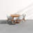 Anautica 8 - Person Wood Patio Dining Set with Rectangular Table