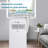 Uhome 8000 BTU(ASHRAE) Portable Air Conditioner for 200 Square Feet with Remote Included