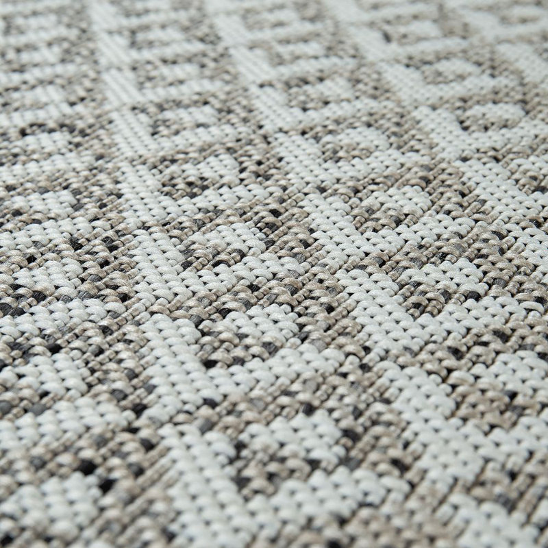 Howth Geometric Indoor / Outdoor Area Rug, Rectangular 200 x 290cm
