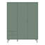 HARLLSON 3 Door Manufactured Wood Wardrobe-1013388914