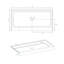 Base de douche simple Laredo l 60 po x P 30 po-92120736