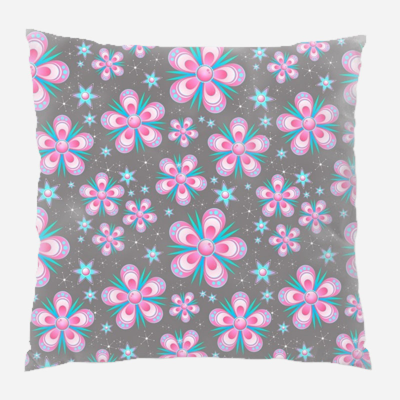 Reversible Throw Pillow, Indoor
