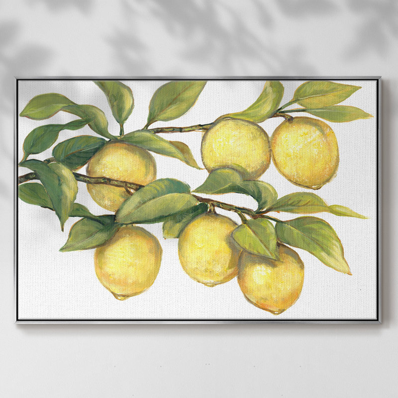Ripe For Picks II, reproduction d'art sur toile, H 17 po x l 25 po x P 2 po, Argent