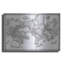 Breakwater Bay «Johnson's Map of the World» par Johnson, art mural en métal-924012913