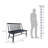 Amarye Solid Wood Bench