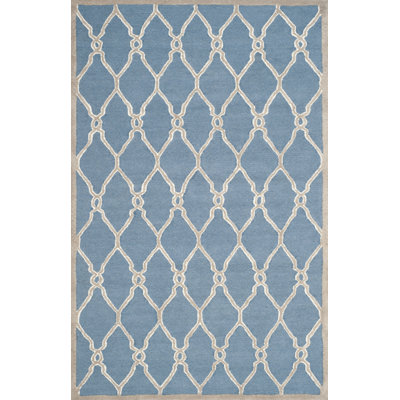 Albatross Geometric Wool Hand Woven Area Rug