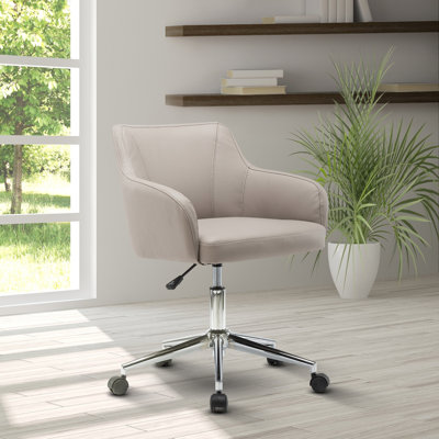Chaise de bureau Comfy And Classy, beige