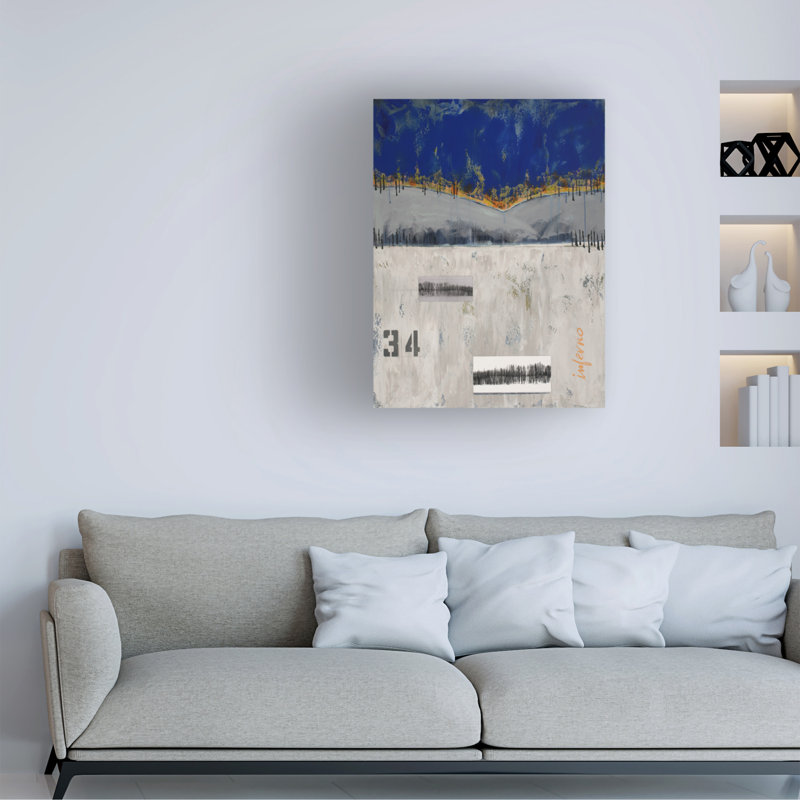 Art sur toile «ologa bolognaise », H 19 po x l 14 po