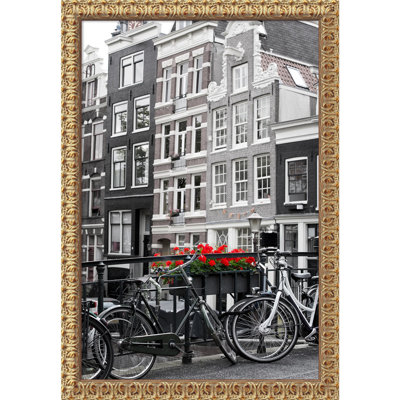 Leannah Gold Wood Picture Frame