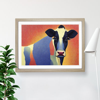 Luminous Cow - Single Picture Frame Print