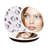 Alaaya Hello Kitty Supercute Signature Compact Mirror with Light Travel Makeup Mirror with 3X Magnification-2113087943