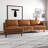 Tan Sectional Sofa With Chaise