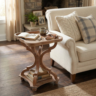 Table de bout en faux bois Calhoun