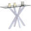 Lola 100cm Glass Top Console Table-16074271