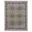 Burmesse-Tile Hand-Knotted Wool Silver/Brown/Beige Area Rug-16662692