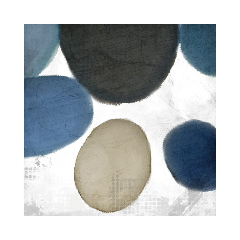 Geo Round II 1 Piece Wrapped Canvas Wall Art, 45.72 cm H x 45.72 cm W x 3.175 cm D