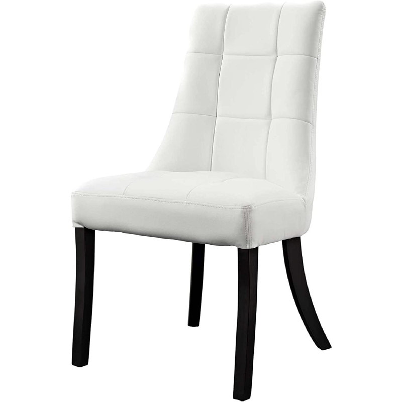 19.5'' H Upholstered Side Chair, White
