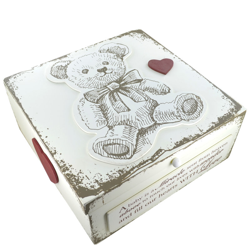 Leyla Handmade Solid Wood Decorative Box