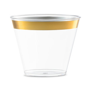 9 oz. Gobelets ronds en plastique jetables