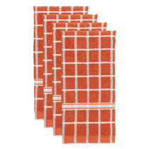 Cafe Washed Waffle Dish Cloth (Set of 2) Ebern Designs Color: Red