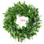 Guirlande de porte-guirlande suspendue réaliste réaliste Buxus Sinica