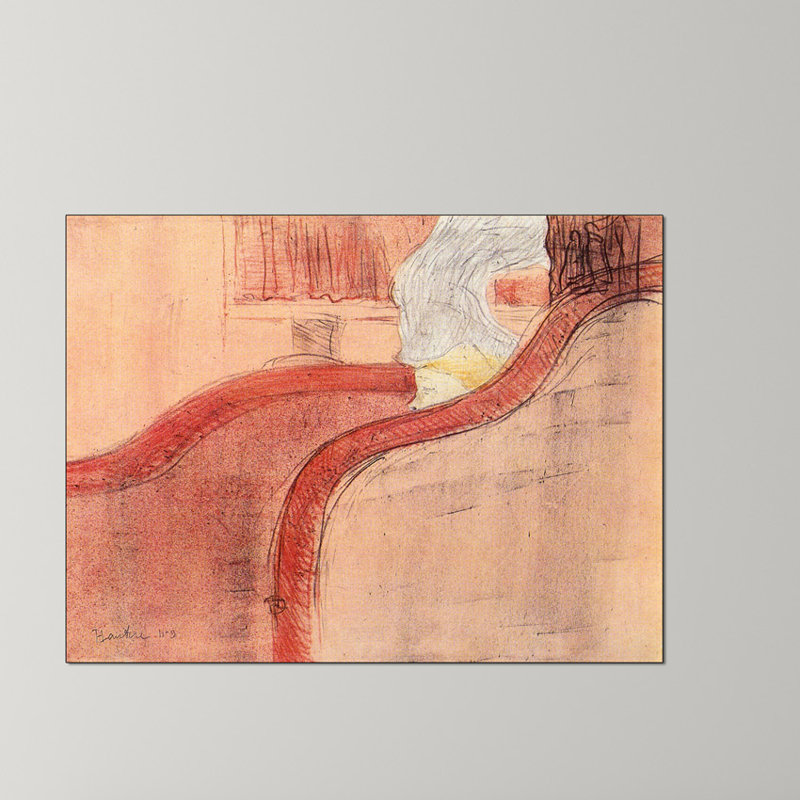 Henri De Toulouse-Lautrec - Wrapped Canvas Painting, 90cm H x 120cm W x 1.8cm D