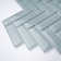 11"X 12.6" Herringbone Polished Glass Mosaic Tile