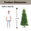 Lighted Artificial Christmas Tree-941507267