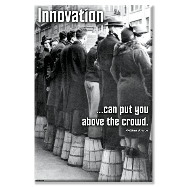 Innovation Vintage Advertisement on Wrapped Canvas Buyenlarge