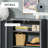 Gray Equipment Cabinet - With 3 Shelves For Storage Metal Garage Cabinet, Comes With Tools