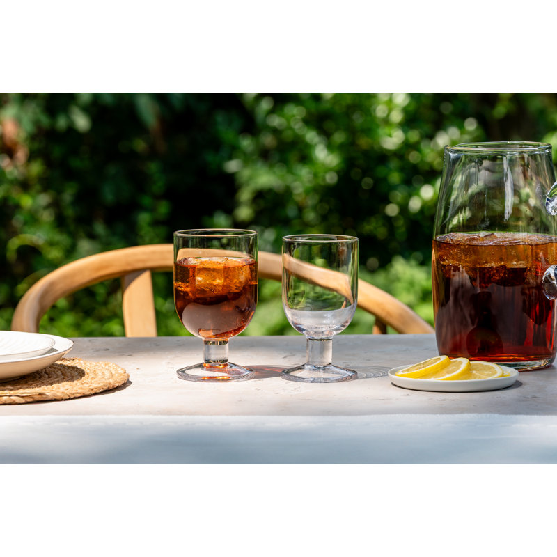 Ensemble de verres à pied 4 verres de qualité quotidienne de 13 oz, 13 oz