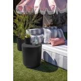 Kona Round Plastic Outdoor Side Table