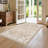 Washable Entryway Rug: Farmhouse Kitchen Hallway Rug Wide Soft Water Resistant Floor Mat for Bathroom Nursery Non Slip Indoor Carpet for Living Room Bedroom Dining Room(Beige)-1741045691