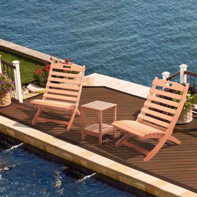 Alexeya Foldable Outdoor Adirondack Chair