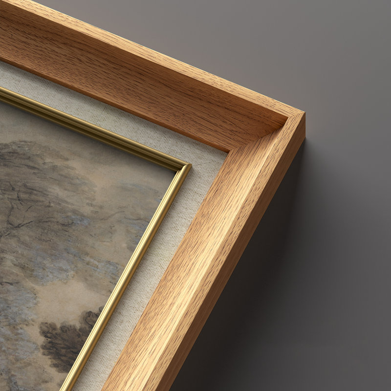 Ensemble de 2 œuvres d'art abstraites encadrées de qualité supérieure sur toile de qualité supérieure avec cadre de 26 po x 36 po