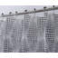 14-Piece Shower Curtain/Liner with Hooks & Memory Foam Mat, Odourless, Black-574426634