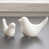 2Pcs White Birds selected