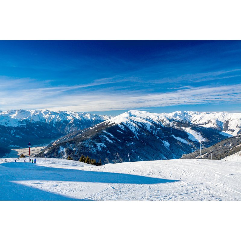 Austrian Alps - Wrapped Canvas Print, 30cm H x 46cm W
