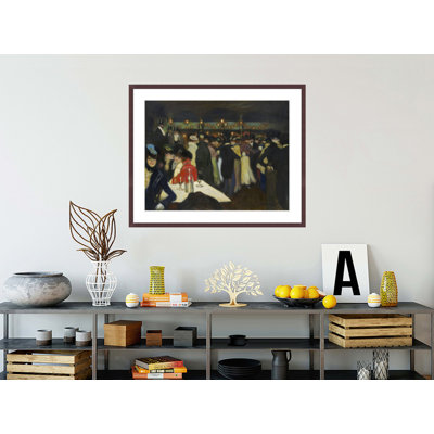Le Moulin de la Galette par Pablo Picasso, impression giclée sur cadre