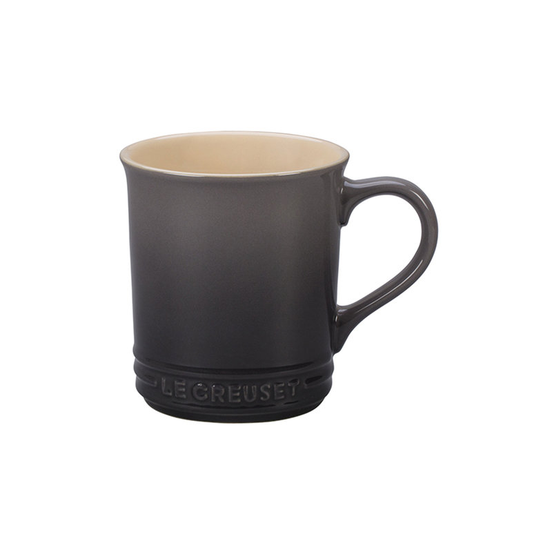 Le Creuset Stoneware Mug, 14Oz., Sea Salt, Gray