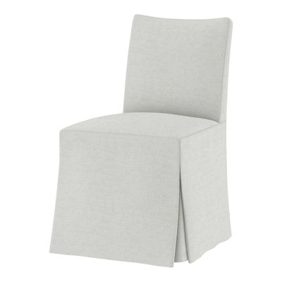 Lia 19'' H Upholstered Maple Parsons Chair