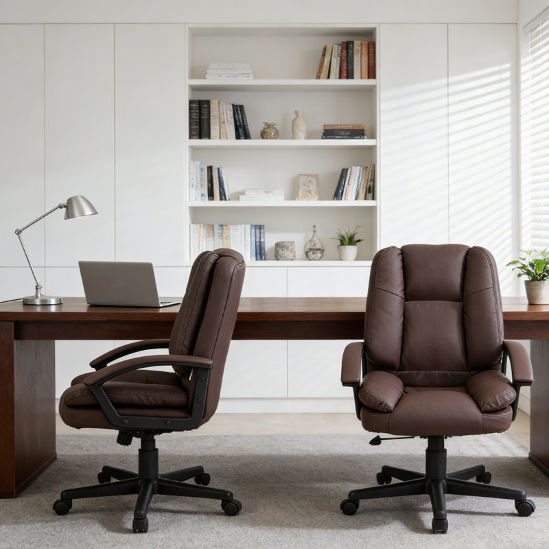 Office Chair, Brown