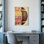 «Football Motivational Quote», reproduction d'art sur toile tendue sur toile, ensemble de 1