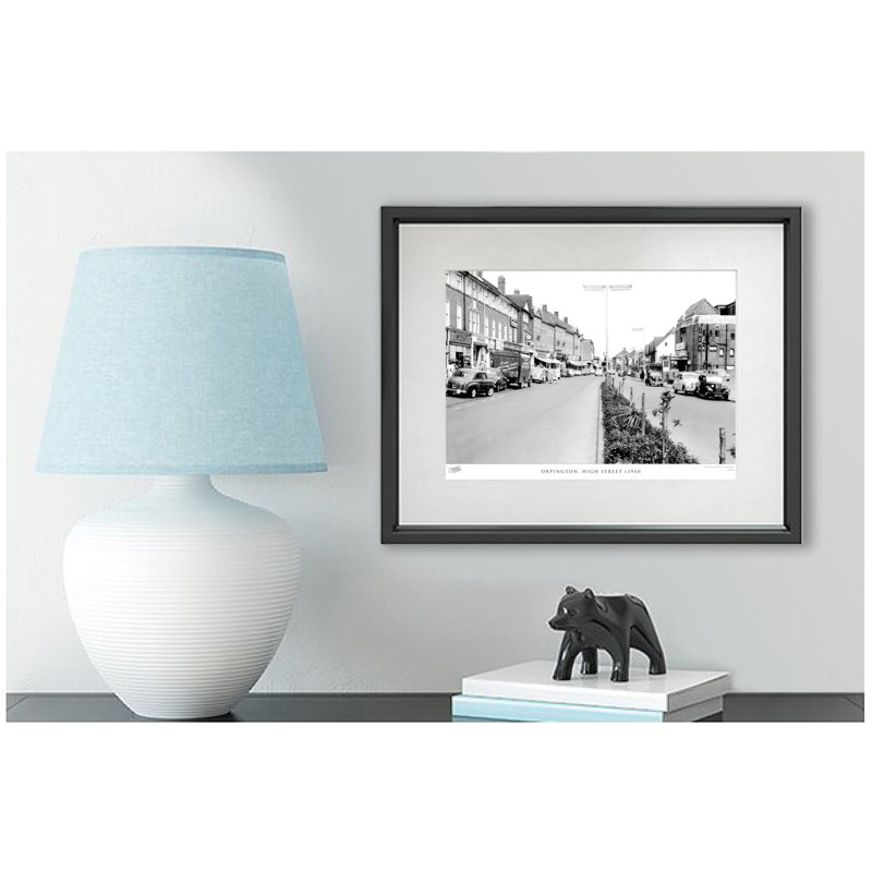 Orpington, High Street C1960 by Francis Frith - Single Picture Frame Print, 45cm H x 60cm W x 2.3cm D